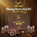 Bột nhung hươu tiến vua