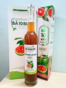 Nước bưởi lên men - Chai thủy tinh 500ml